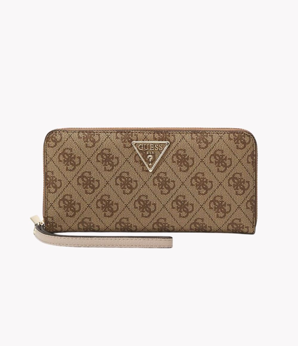 Billetera GUESS | Laurel SLG Latte Logo
