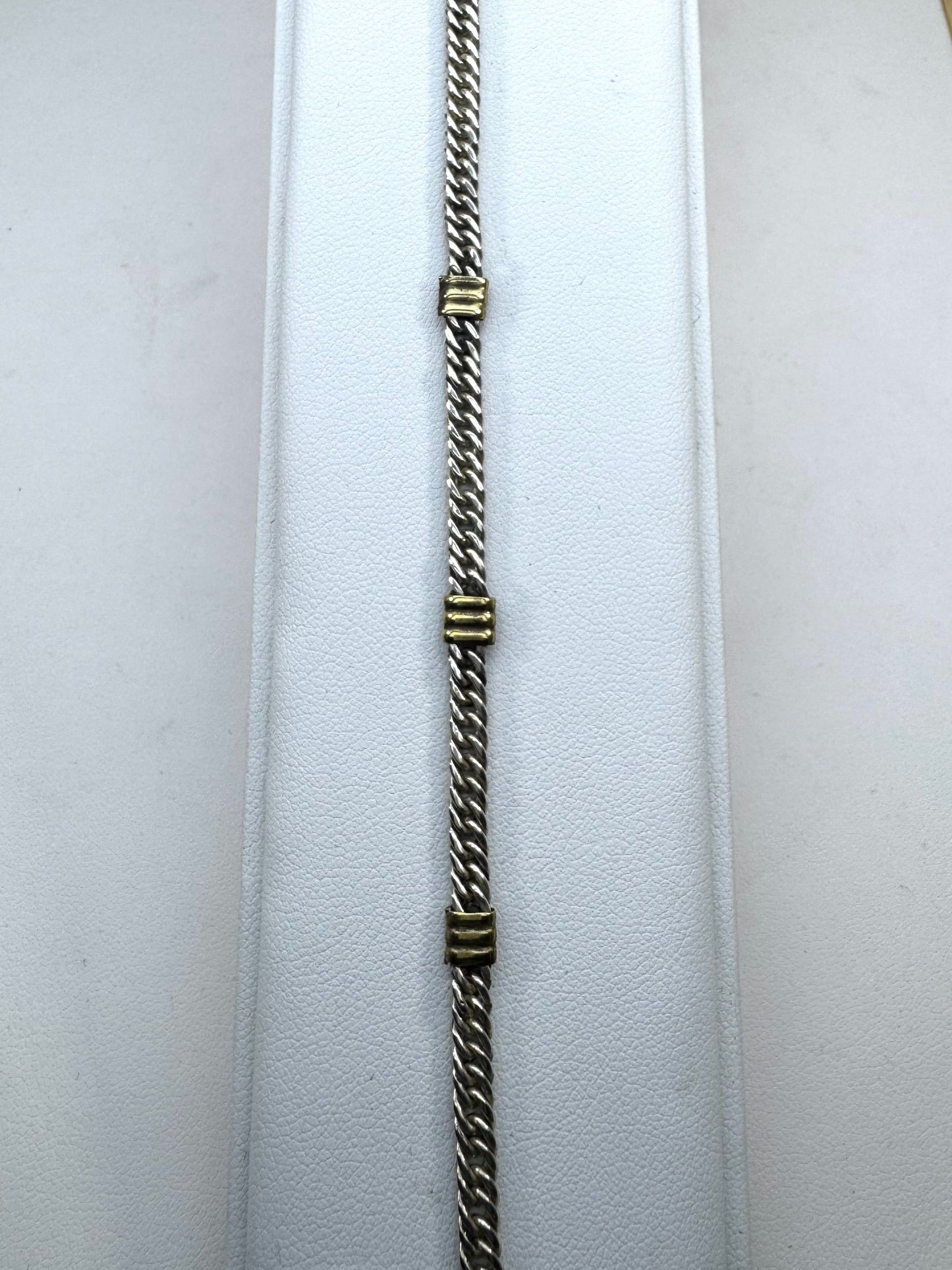 Pulsera de Plata y Oro |