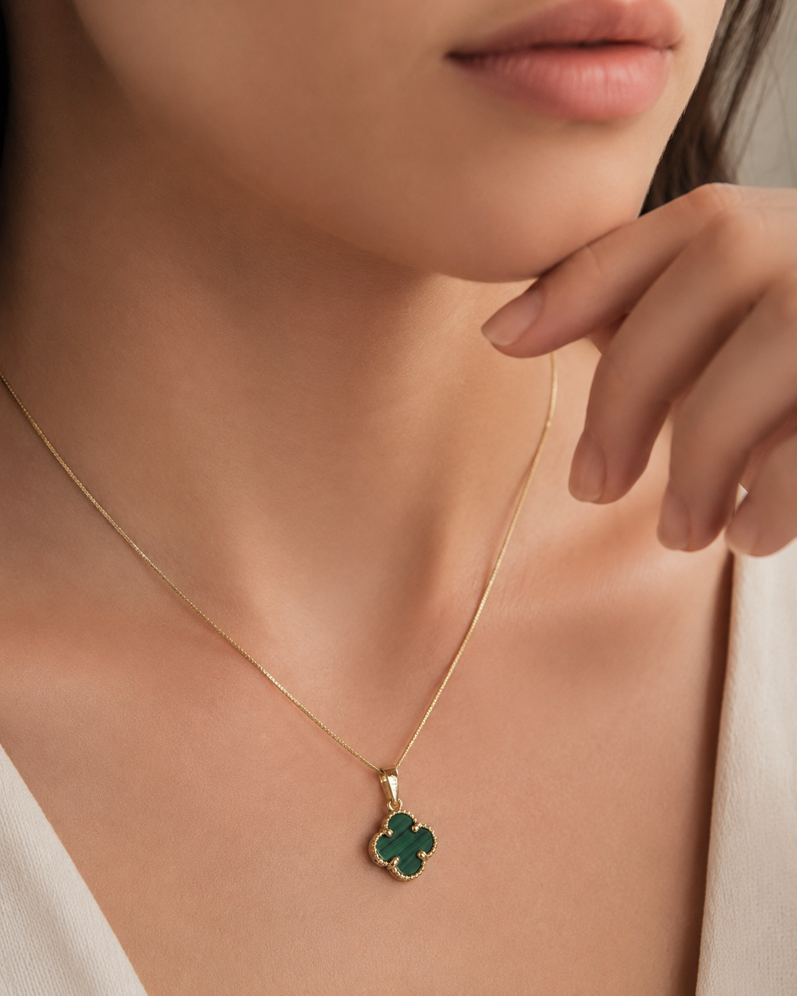 Conjunto en Oro 10 Kilates | Estilo Van Cleef