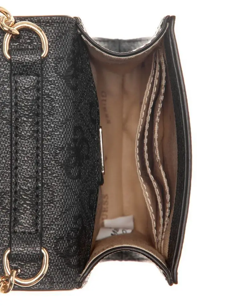 Porta celular GUESS | Noelle Mini Coal Logo