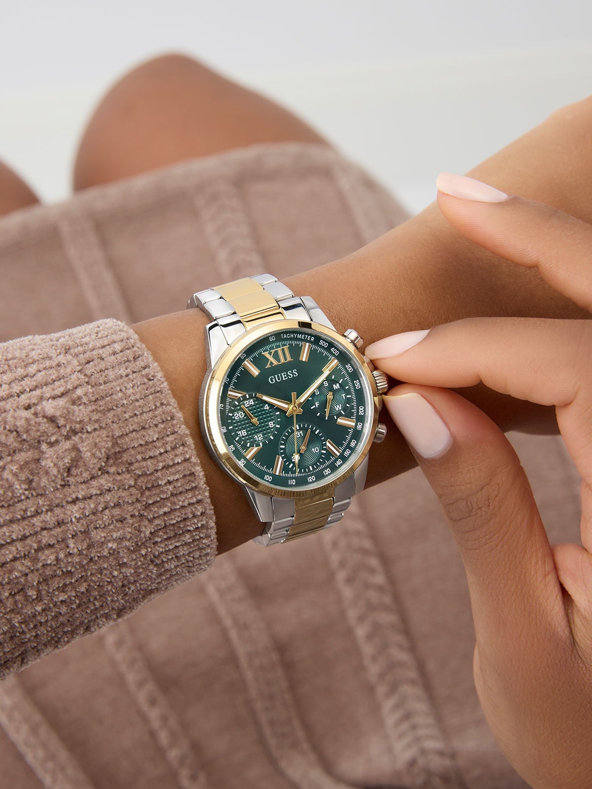 Reloj GUESS | Golden Green