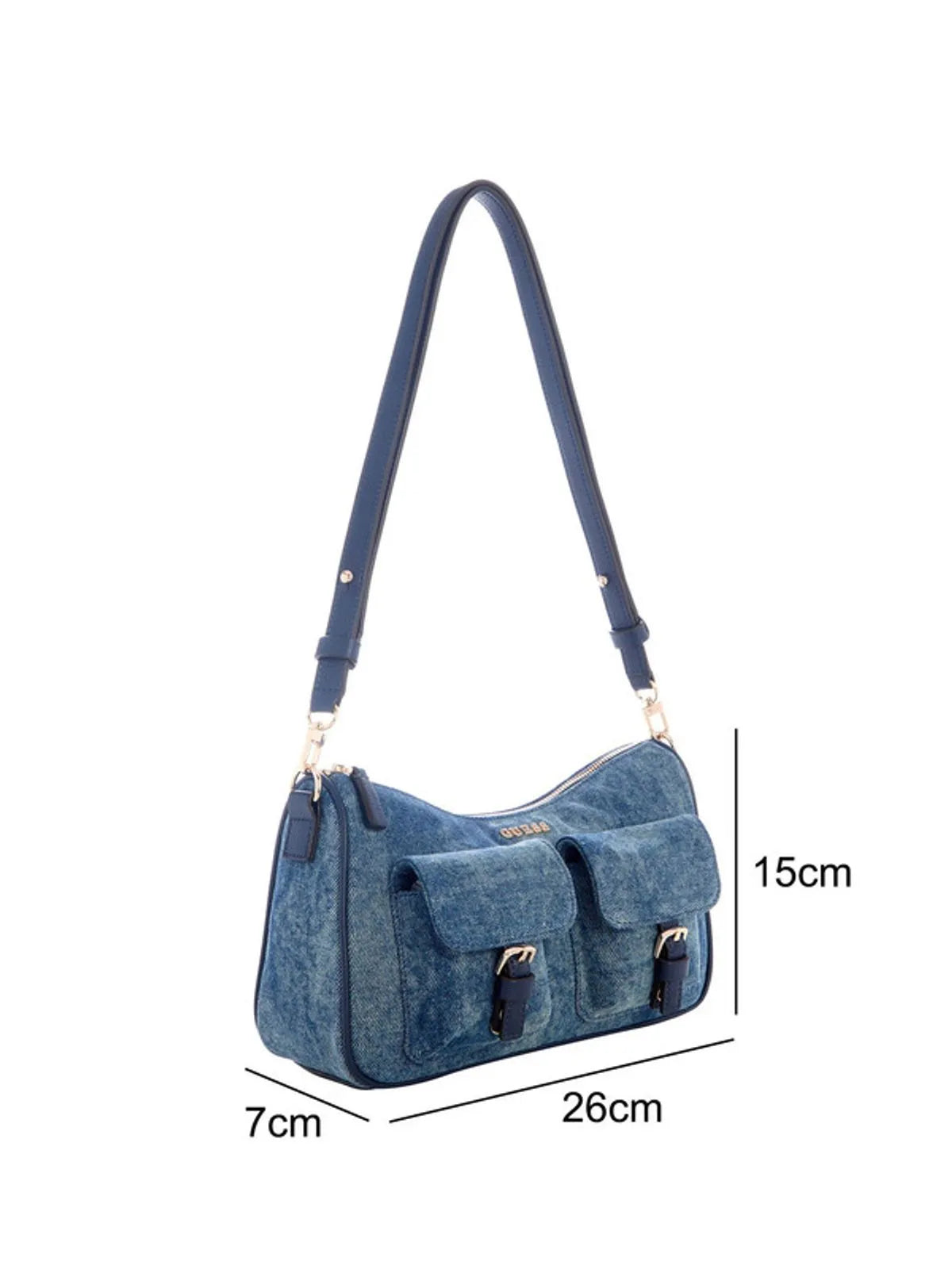 Cartera GUESS | Kassie Denim