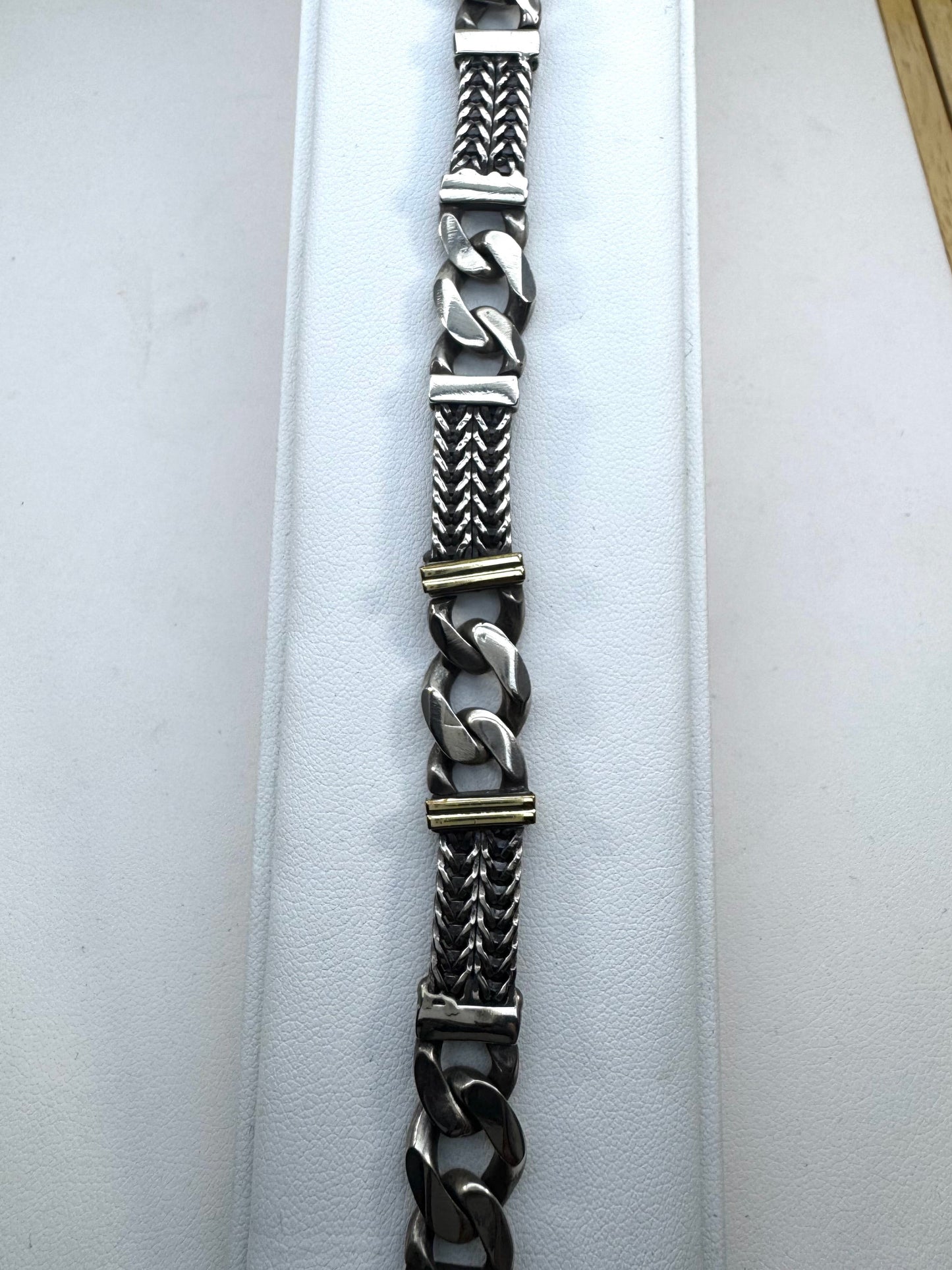 Pulsera de Plata y Oro | Grumette