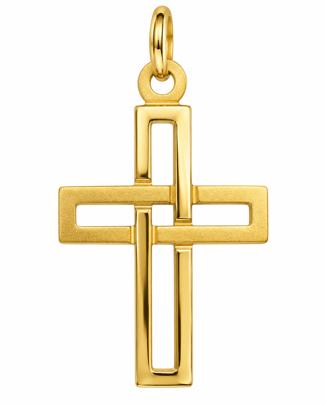 Cruz de Oro 18 Kilates | 18 x 13,5 mm
