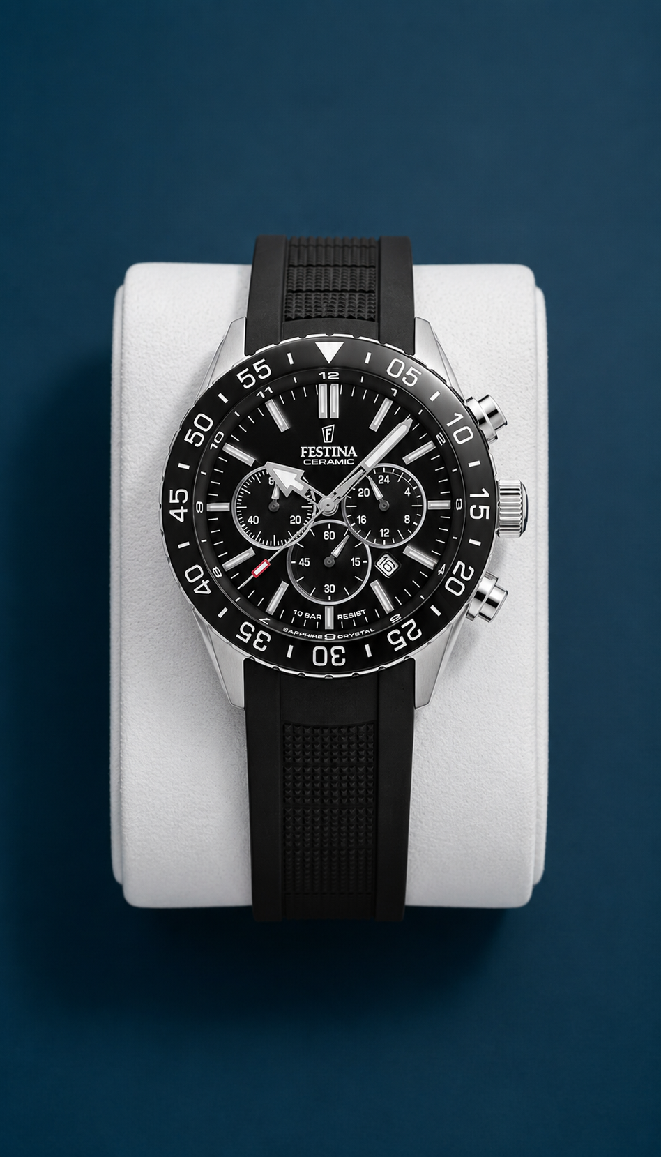 Reloj Festina | Ceramic Silver Black
