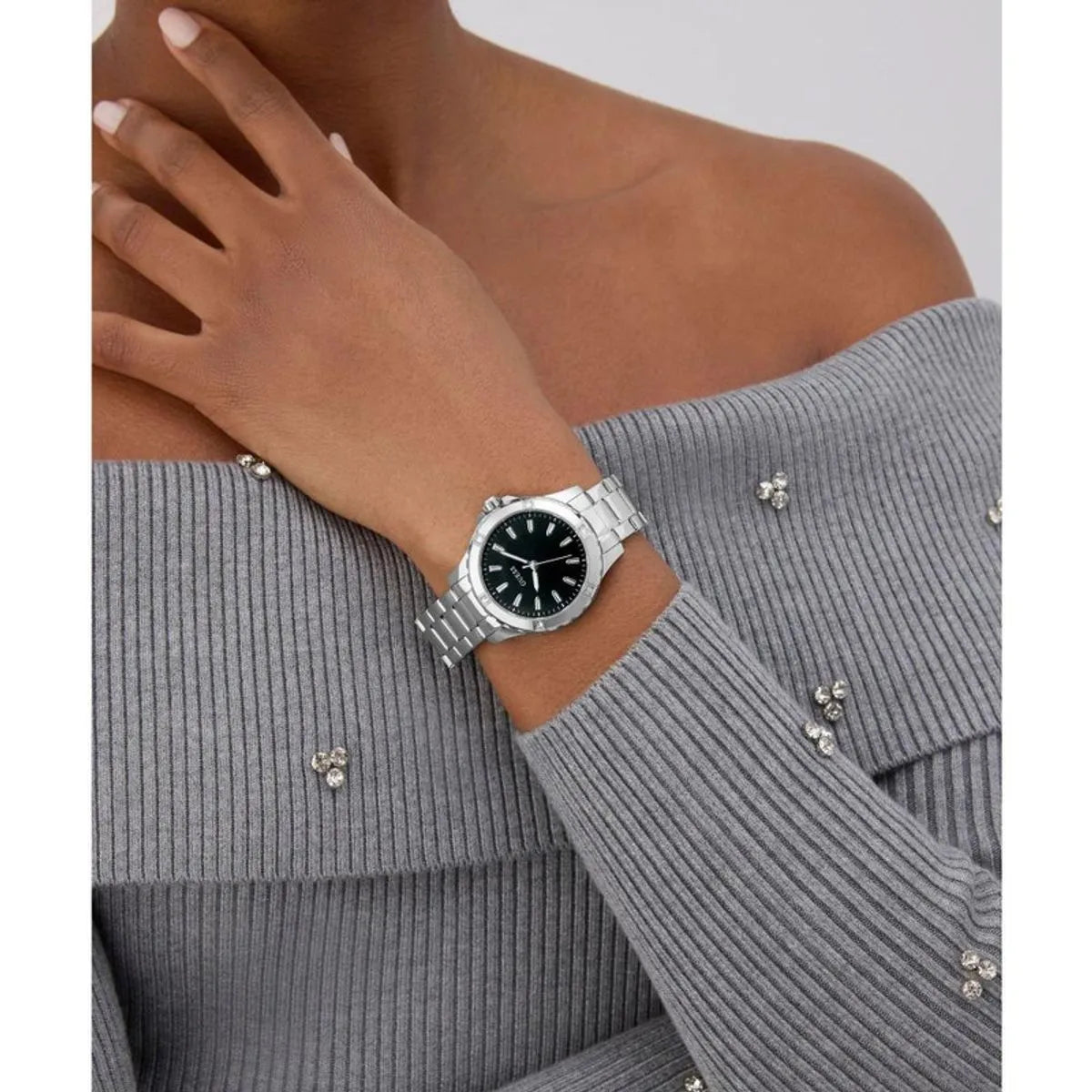 Reloj GUESS | Silver Black