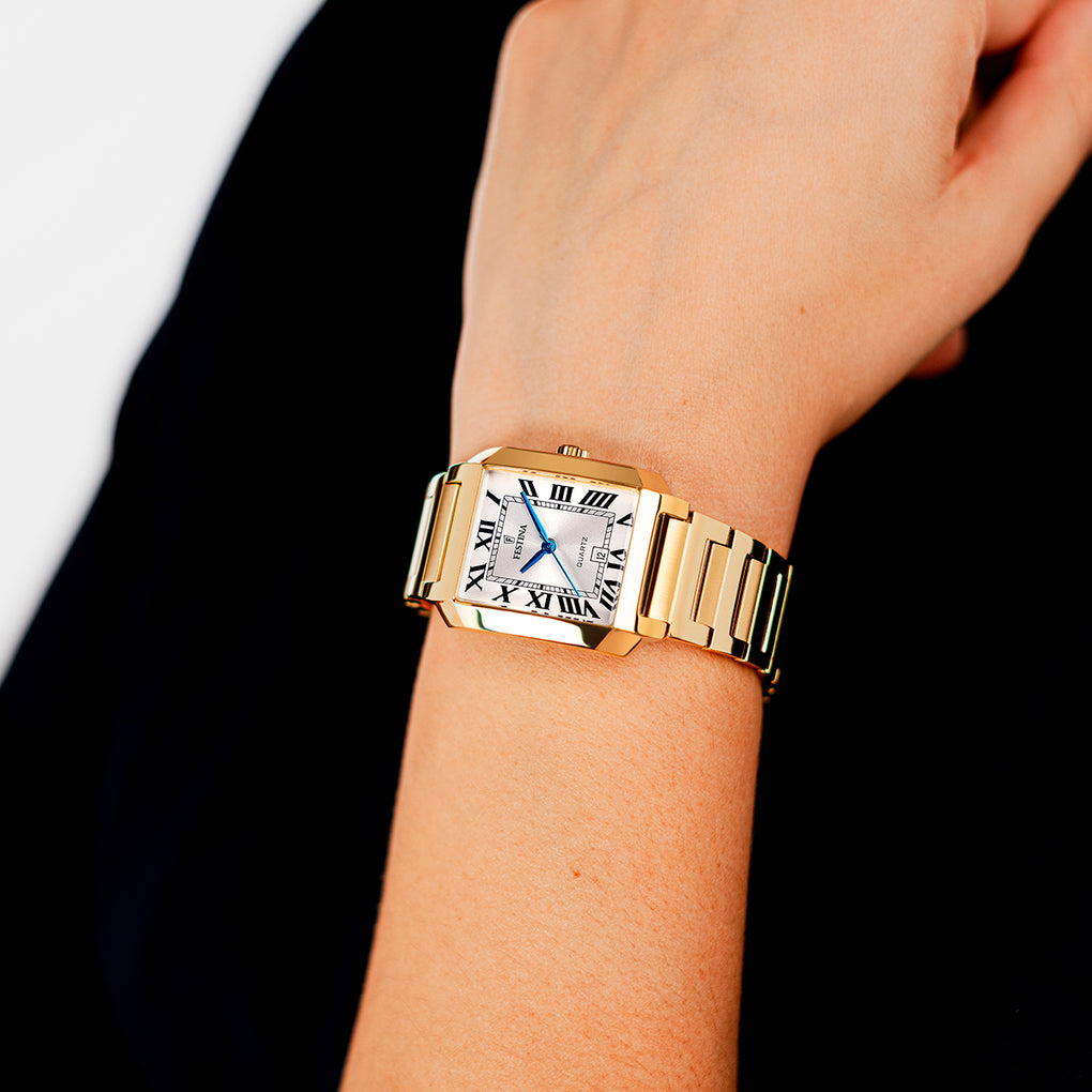Reloj Festina | On The Square Gold