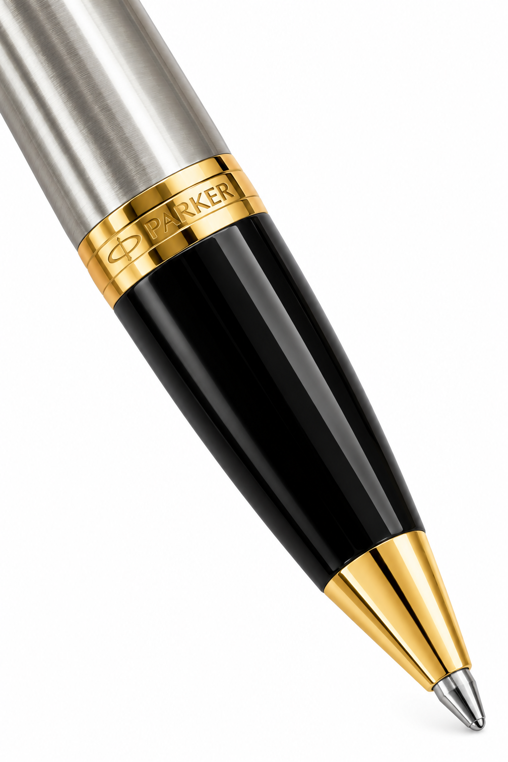 Bolígrafo Parker | Gold, Silver and Black