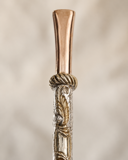 Bombilla de plata | Diseño y medalla en oro