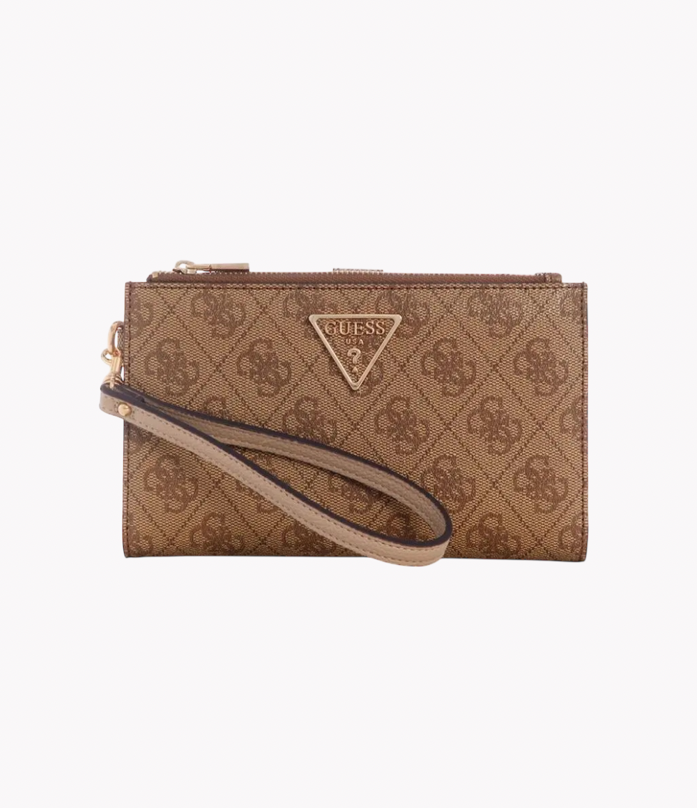 Billetera GUESS | Laurel SLG Latte Logo