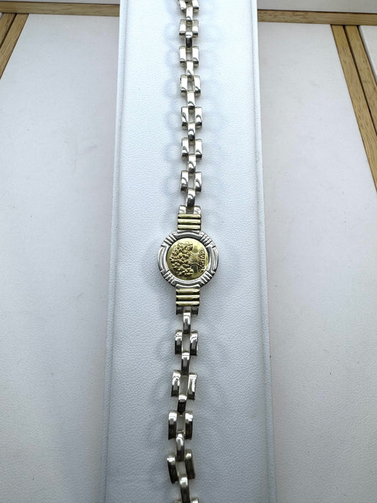Pulsera de Plata y Oro | Árbol De La Vida