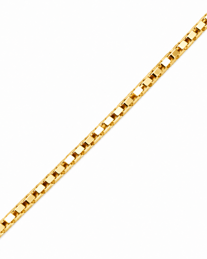 Conjunto punto de luz oro 9 kilates | 40CM