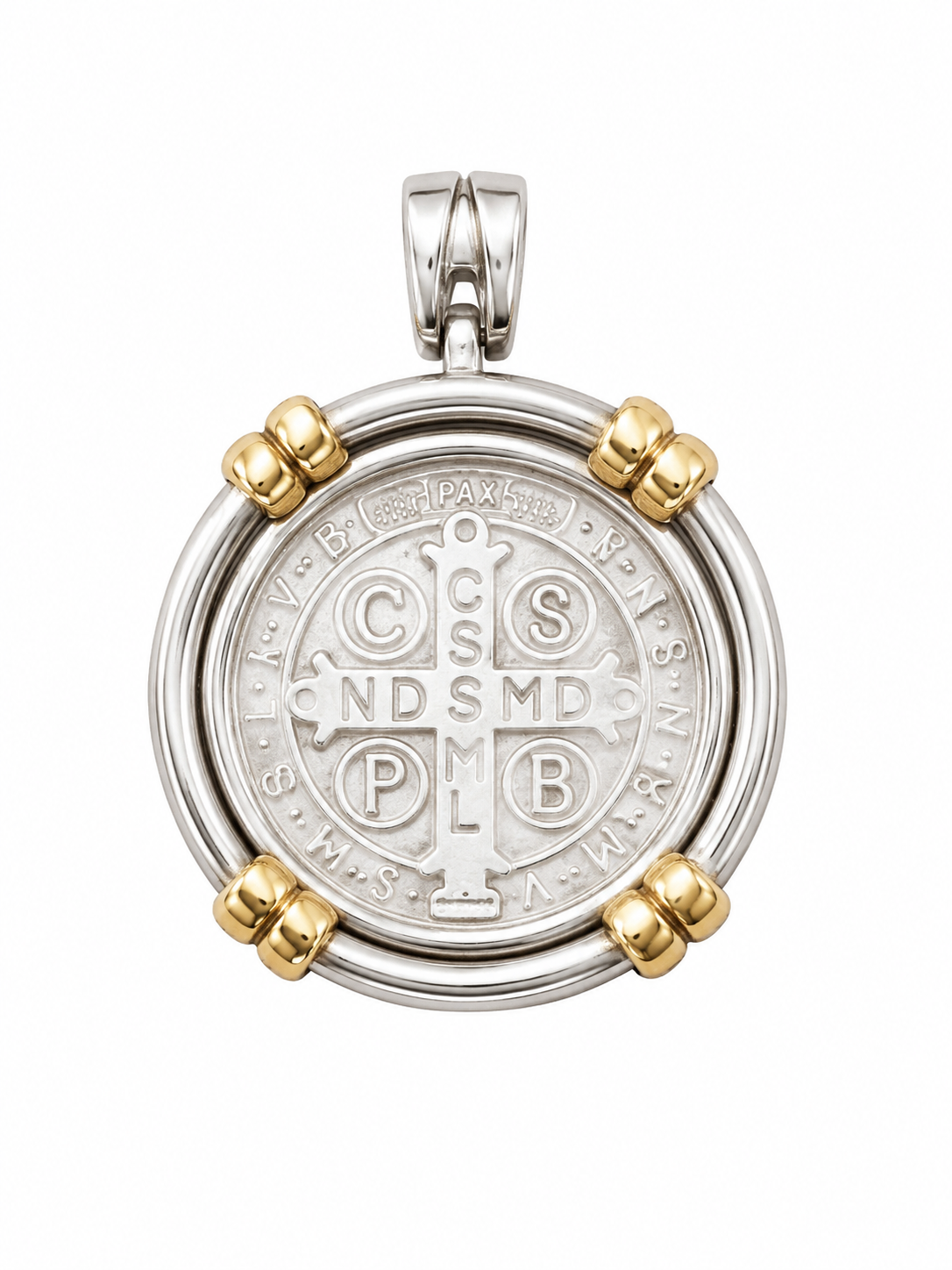 Dije De Plata Y Oro | San Benito