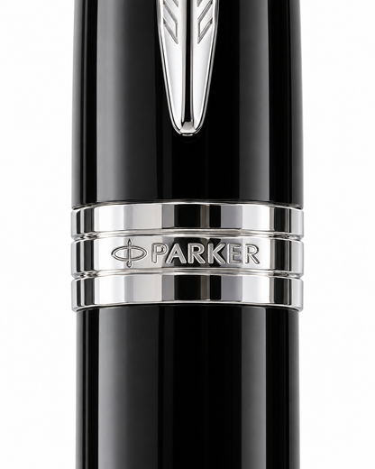 Rollerball Parker | Silver Black