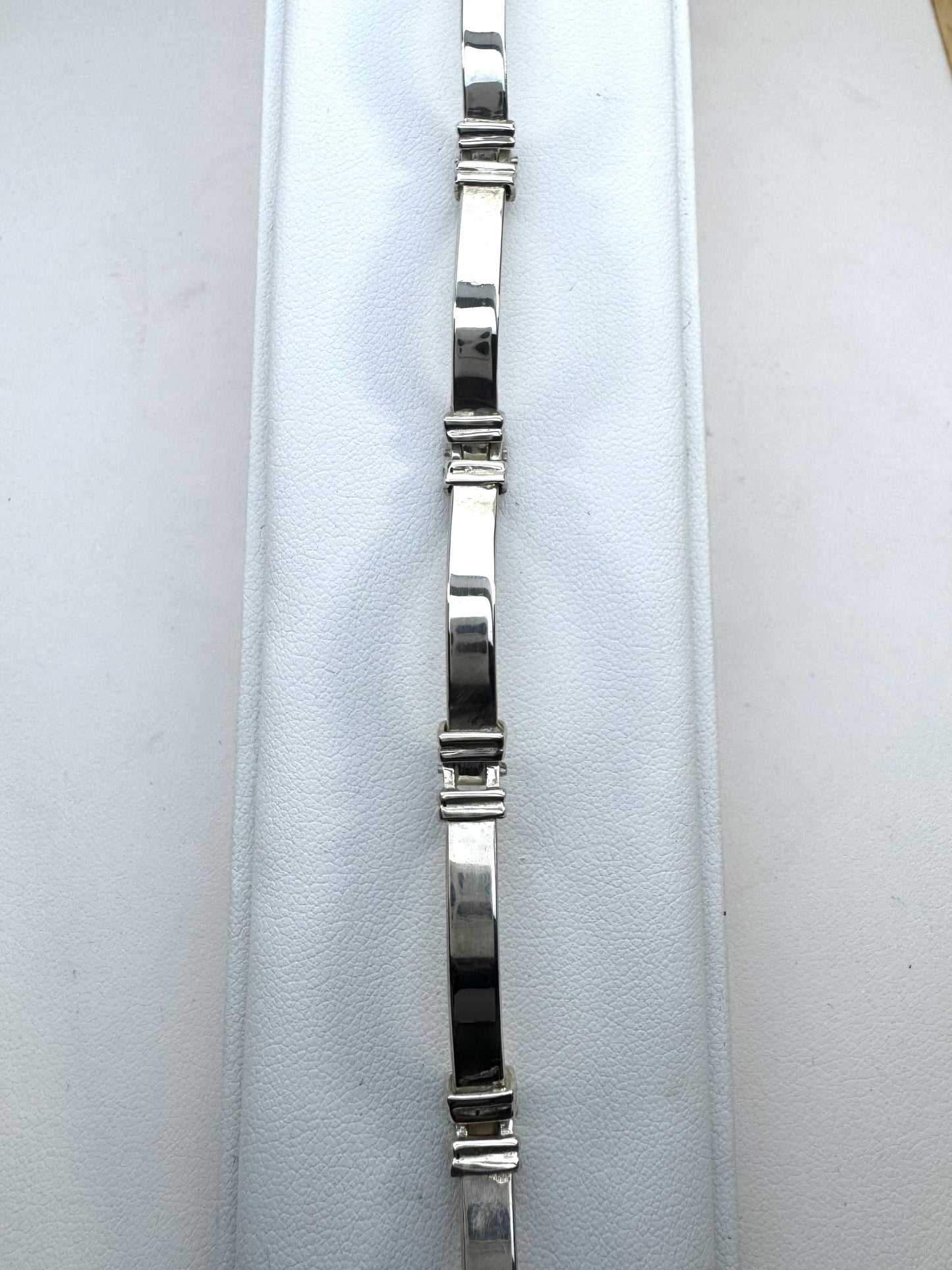 Pulsera de Plata y Oro | Barras