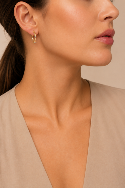 Aros de oro | 10 Kilates