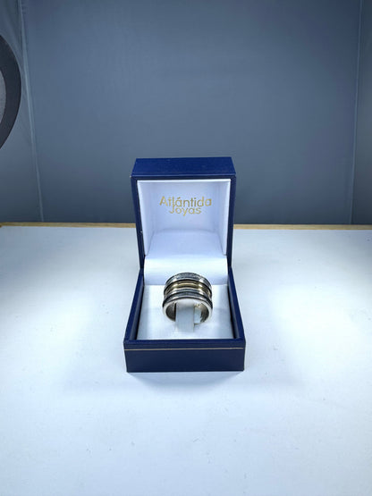 Anillo de Plata y Oro |