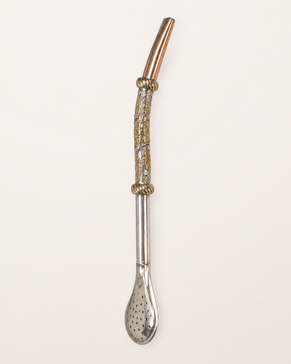 Bombilla de plata | Diseño y medalla en oro