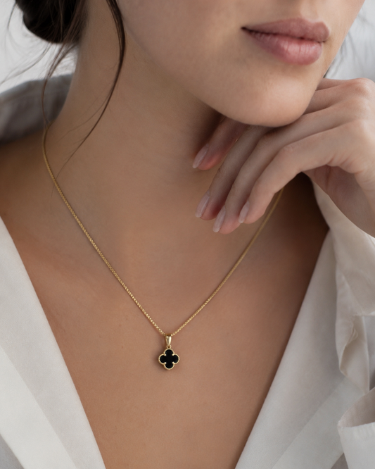 Conjunto en Oro 10 Kilates | Estilo Van Cleef