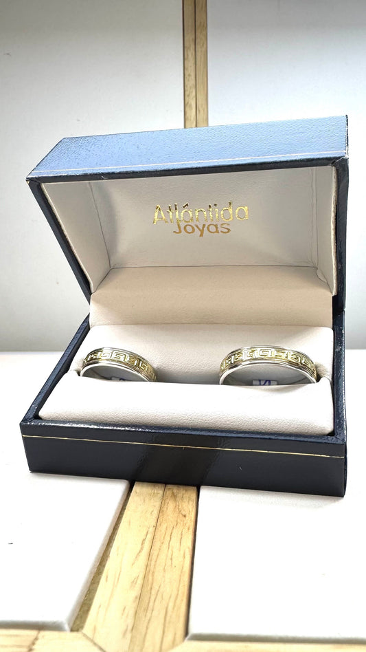 Alianzas de Plata y Oro | Guarda Griega Cinta