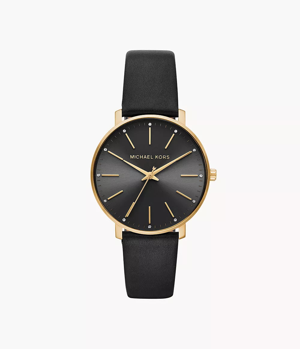 Reloj Michael Kors | Black Leather