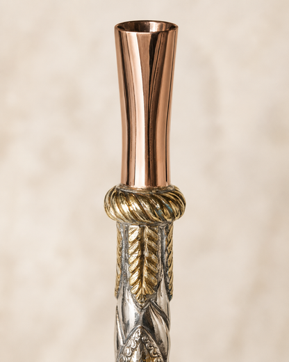 Bombilla de plata | Diseño y medalla en oro
