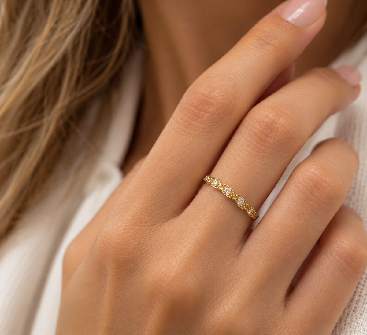 Anillo De Oro 18 kilates | Infinitos