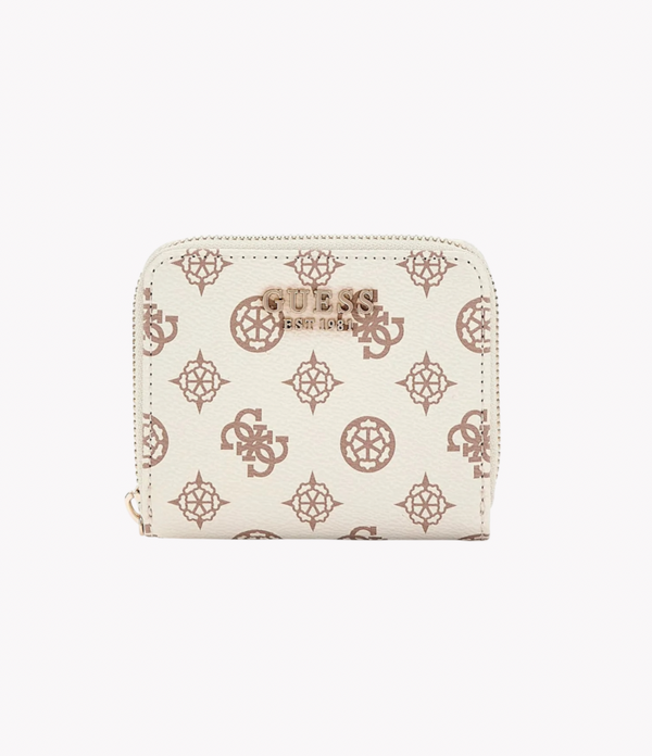 Billetera GUESS | Laurel SLG Cream Logo