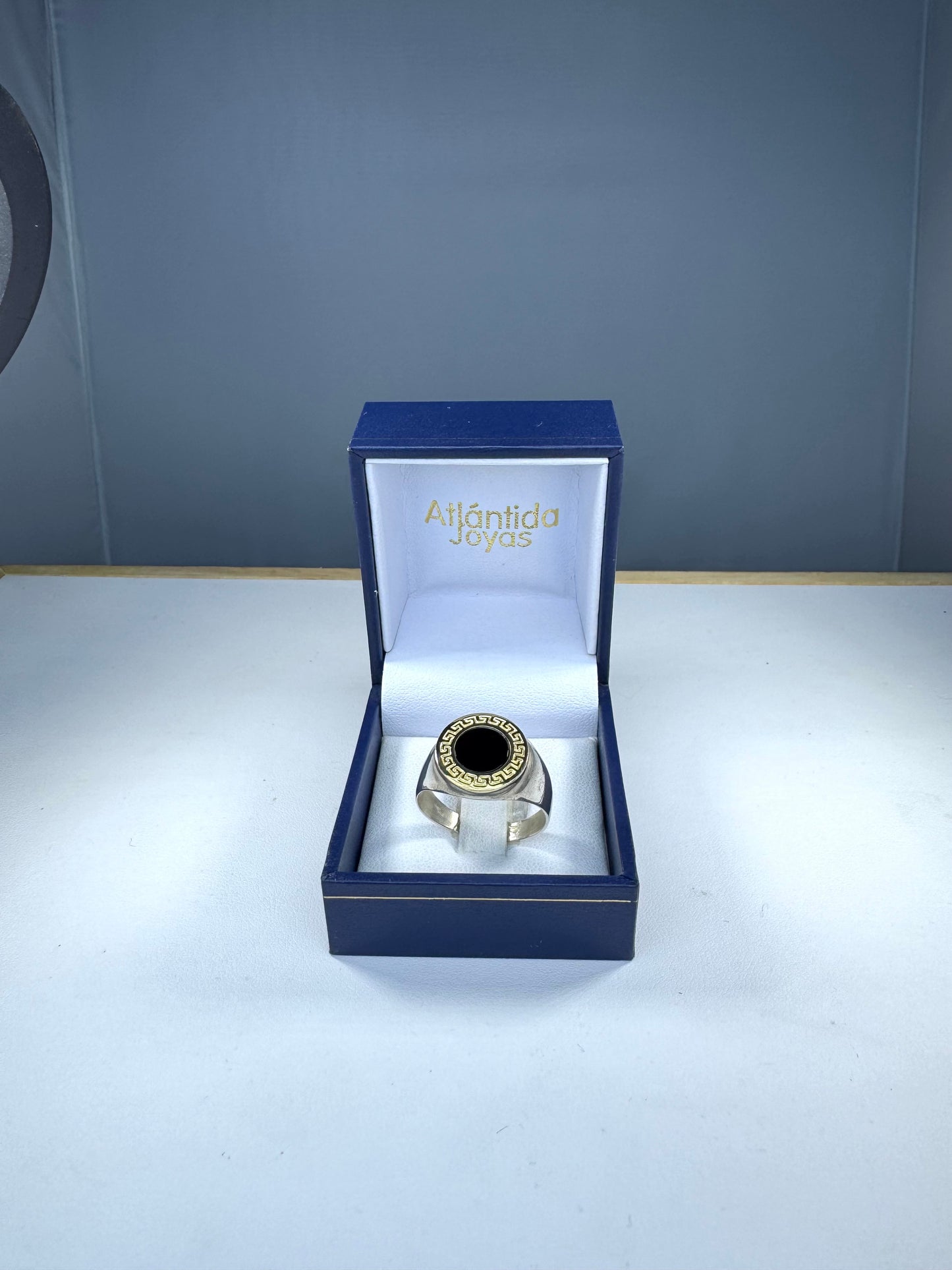 Anillo de Plata y Oro | Onix