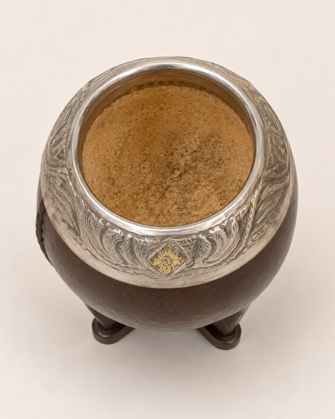 Mate torpedo de fruto | Plata y Oro