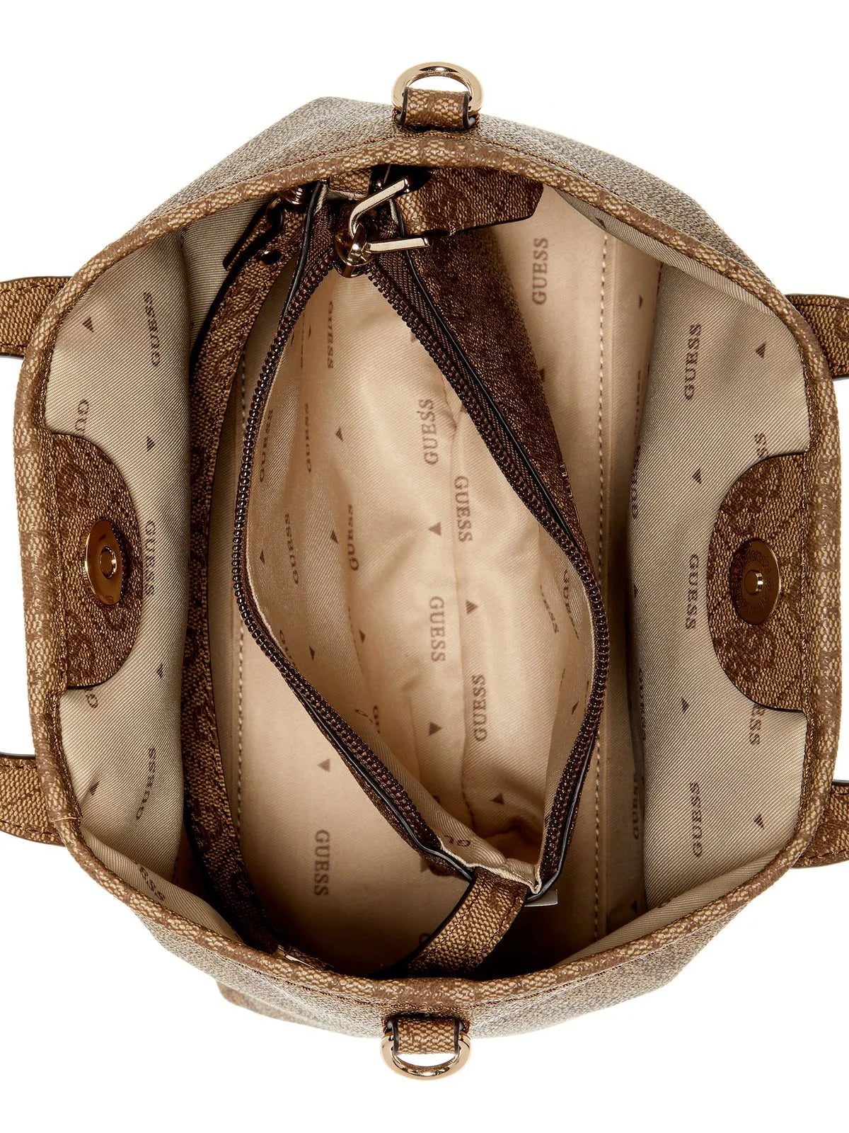 Cartera GUESS |Latona II Mini Latte Logo