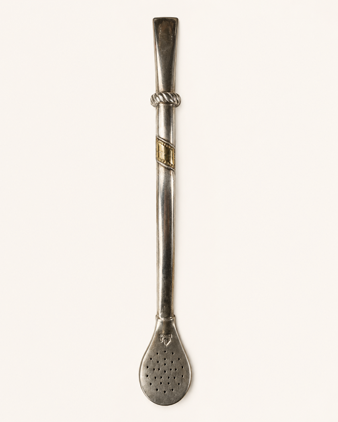 Bombilla de plata | Tarjeta de Oro