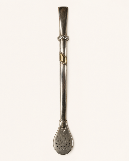 Bombilla de plata | Tarjeta de Oro
