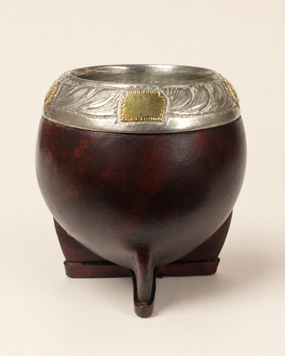 Mate torpedo de Cerámica | Plata y Oro
