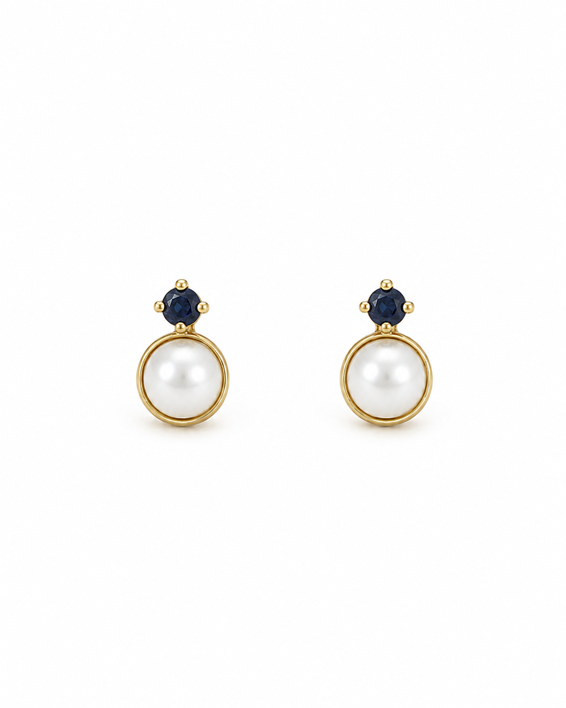 Caravanas de Oro 18 kilates | Perlas de Cultivo