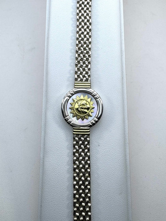 Pulsera de Plata y Oro | Nacar Y Sol