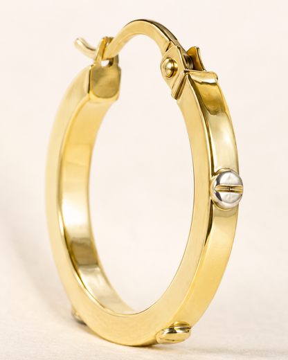 Aros de oro | 10 Kilates