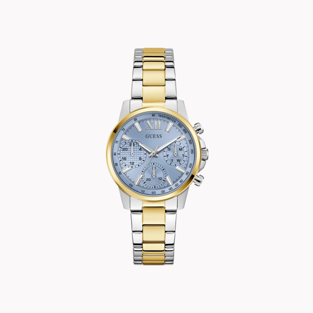 Reloj GUESS | Golden Blue Tachymeter