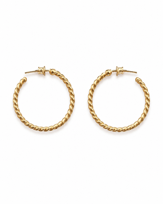 Aros de oro  | 10 Kilates