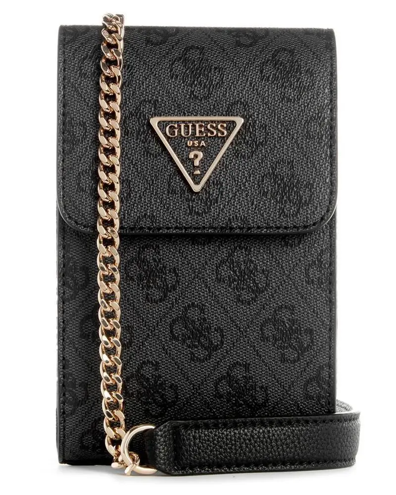 Porta celular GUESS | Noelle Mini Coal Logo