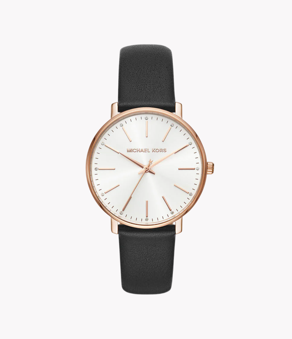 Reloj Michael Kors | Black Leather