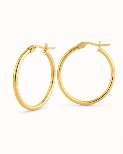 Aros de oro  | 10 Kilates