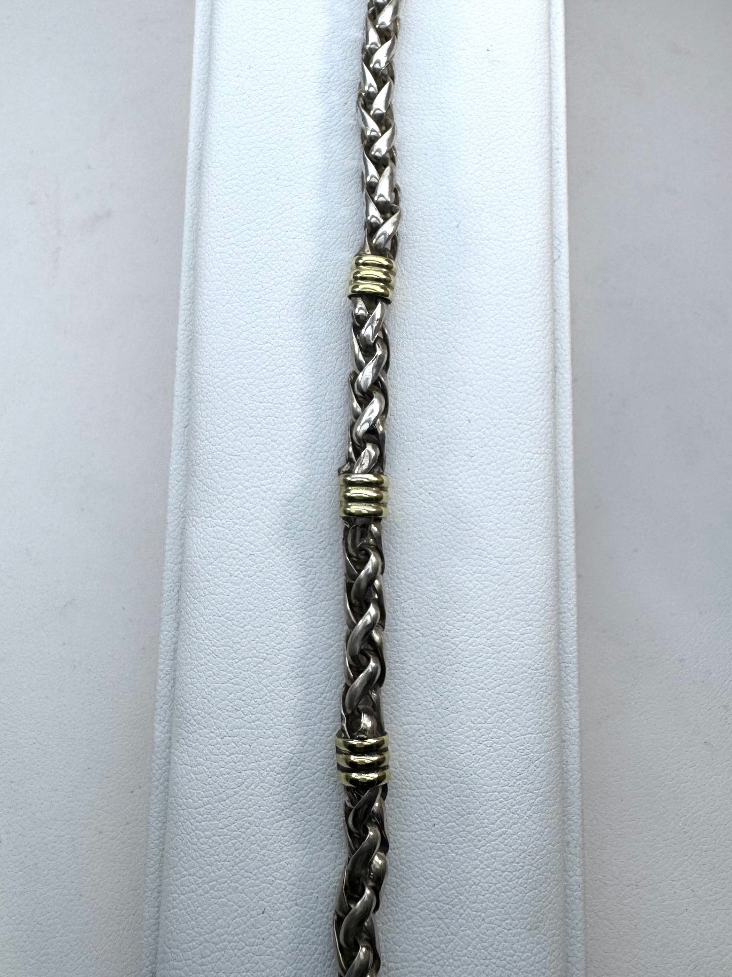 Pulsera de Plata y Oro |