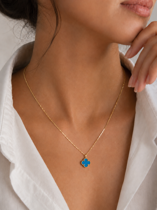 Conjunto en Oro 10 Kilates | Estilo Van Cleef