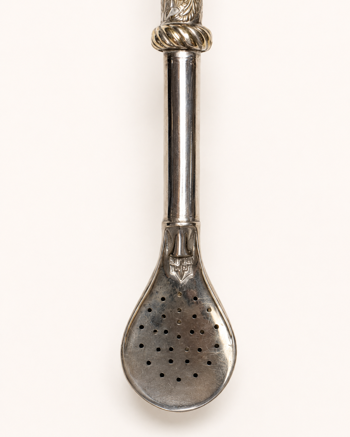Bombilla de plata | Diseño y medalla en oro