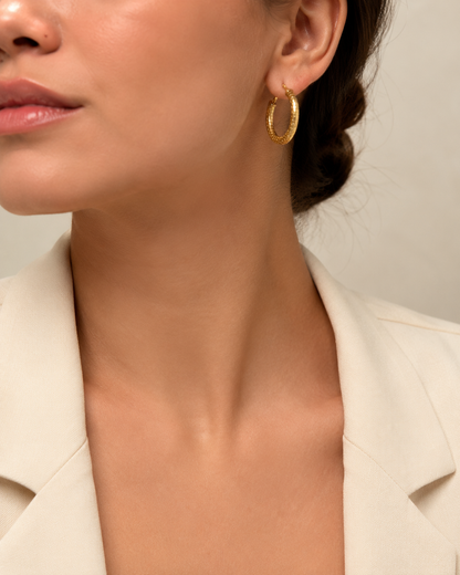 Aros de oro | 10 Kilates