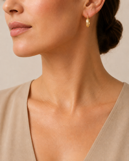 Aros de oro | 10 Kilates