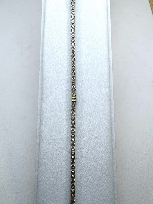 Pulsera de Plata y Oro | Trazo Indígena