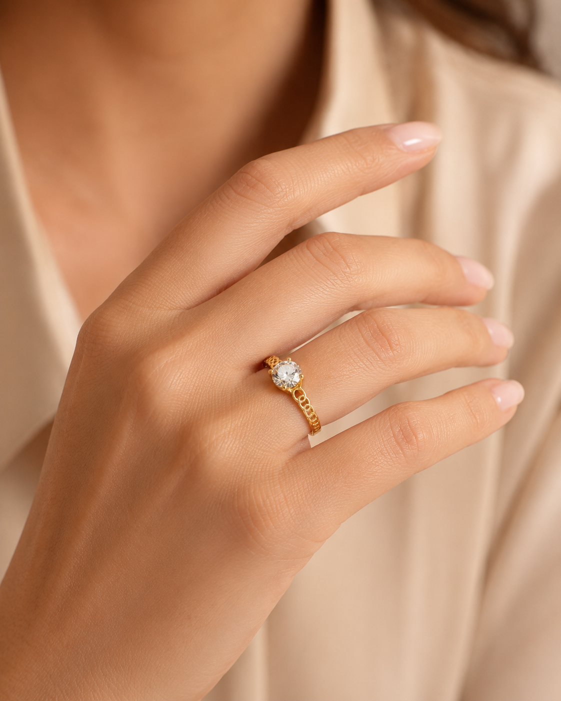 Anillo De Oro | 18 Kilates