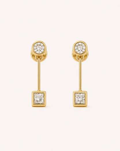 Caravanas de Oro | 18 Kilates